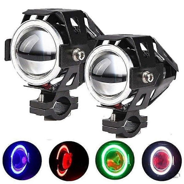 Angel Eye U7 Moottoripyörän LED-valo Transformers Laser Gun Moottoripyörän valo U7-Red Light