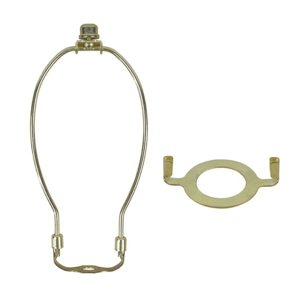 8-tums DIY-finial belysningstillbehör harpfäste lampskärmhållare hornram, 11 (begränsad utgåva)