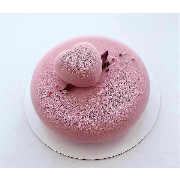 3D Maker Silikone Kageforme - Runde Silikoneforme til Nonstick Rund Mousse Kageform Cheesecake