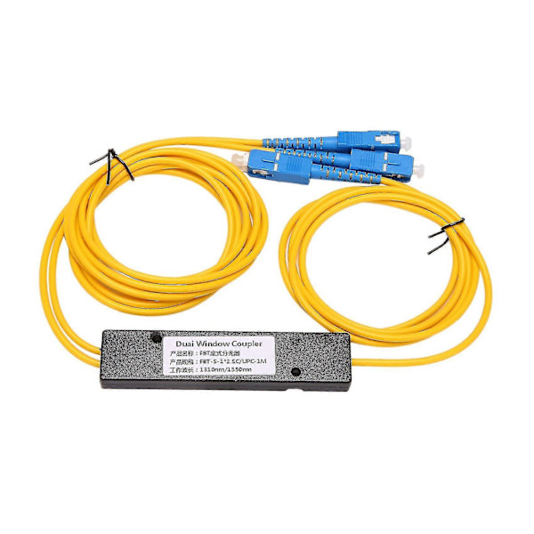 Ftth 1x2 Plc Singlemode Fiber Optisk Splitter Optisk Kopplare