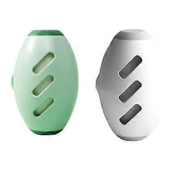 Bærbare vandvaskbare fnugruller til intensiv fjernelse af pletter og dyrehår Green and white 2 pcs