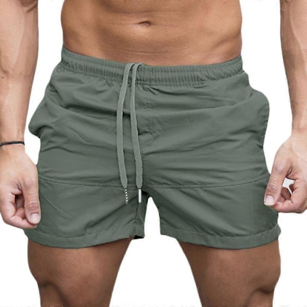 Treningsshorts for menn Green M