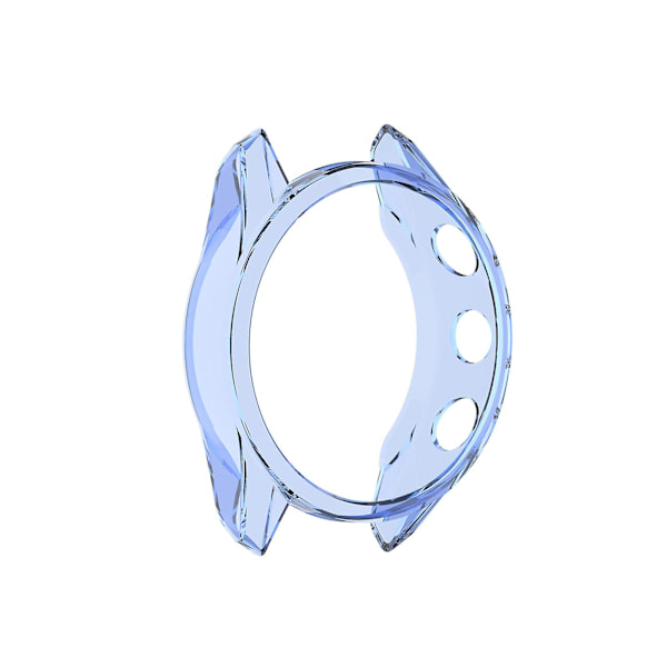 Suojaava kuori Kirkas naarmuuntumaton Tpu-kellokuori Suojaus Yhteensopiva Garmin Approach S62 Transparent Blue