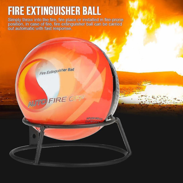 Brandsläckare kula Enkelt kast Stoppa Brandförlust Verktygssäkerhet (0,5 kg)