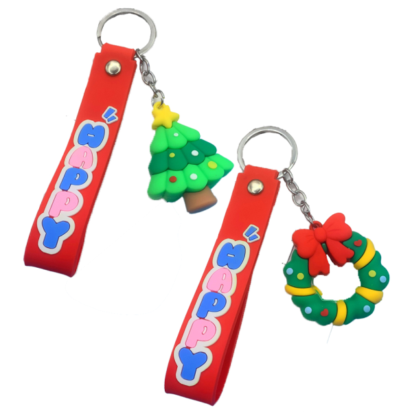 Christmas key ring for children, Christmas gifts for Santa