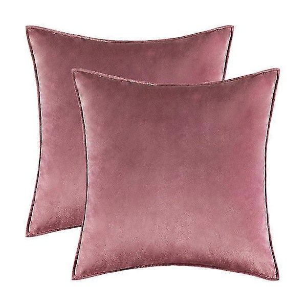 Heminredning Överdrag i Sammet, Supermjuk Plysch Midjekudde, Soffkuddöverdrag - storlek, färg 30*50cm, aubergine Lila 25