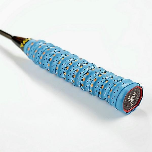10 st Anti-halk Svettbands Tennisracket Grepptejp Badminton Grepp Padel Övergrepp Sporttejp Övergrepp för Racket Strandtennis blue