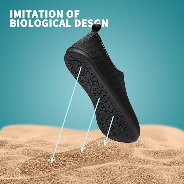 Vattenskor Strand Simma Havs Aqua Sockor för Män Kvinnor