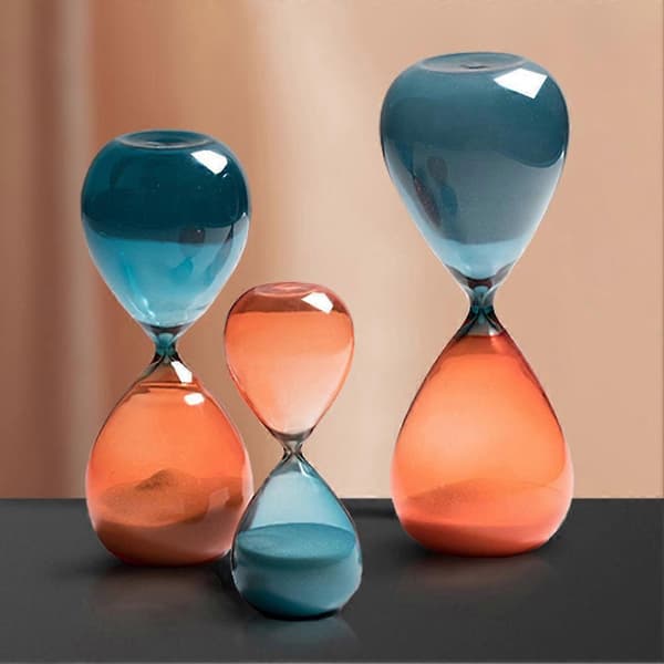 Sandur 10/15/30/60 Minutter Timeglas Timer til Stue Kontor Dekoration B 30 Minutes