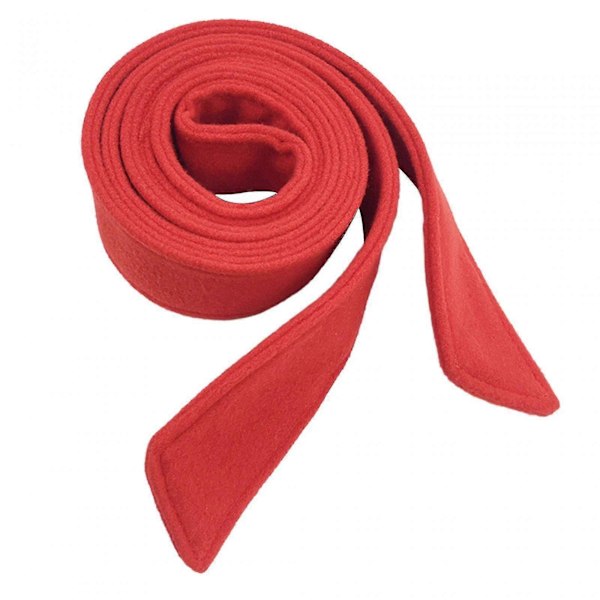 Kvinders Uldbluser Waist Belt Bredt Waistbæl Alsidigt Waistbæl Sash Trenchcoat Bælte Langt Nok Til Frakker Shopping red