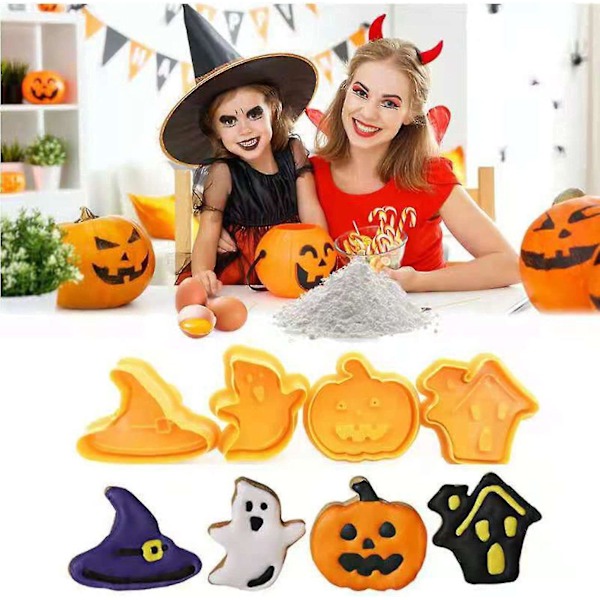 4 Halloween Kakformar