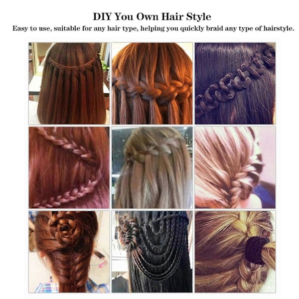 Elektroniskt Snabbvridande Hårflätaverktyg Automatisk Hårflätare Maskin Fläta Maker DIY Magic Hair