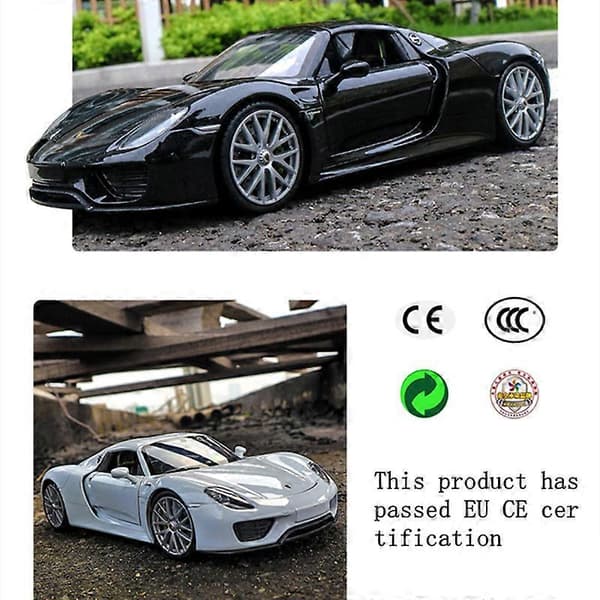 1:43 samling gul legering racing cabriolet legeringsbil modell simulering bil dekoration samling present leksak 1-43 f40
