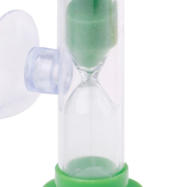 Tandbørste drejelig sandtimer 2 minutter brusetimer børn mini blå Blue