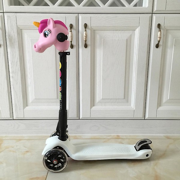 Söt Häst Huvudfäste Barnbarns T-Bar Scooter Tillbehör