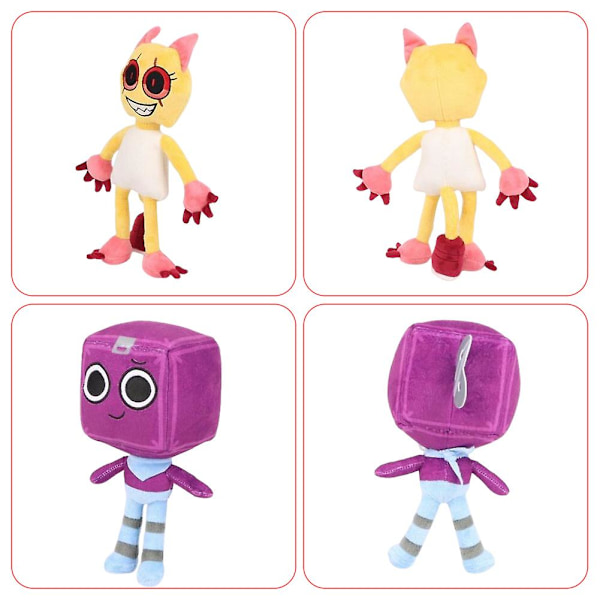 Plushies Söta Anime Plyschdjur Söta Cartoon Anime Karaktärformade Plyschdjur för Barn Vuxna Dandy