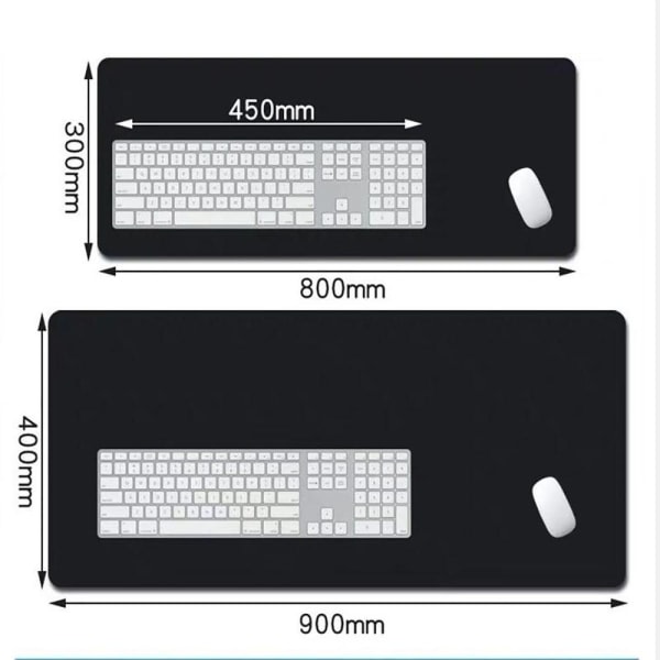 Musemåtte Tastatur Musemåtte 800x300x2mm