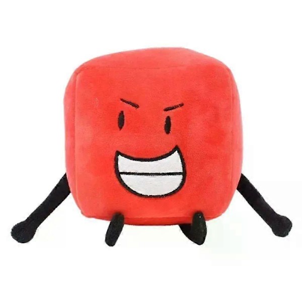 Gaibosi Anime Battle for Dream Island pehmolelu BFDI täytetty nukke Fire Flower Leaf Numbers X täytetty pehmolelu opettavainen joululahja Square
