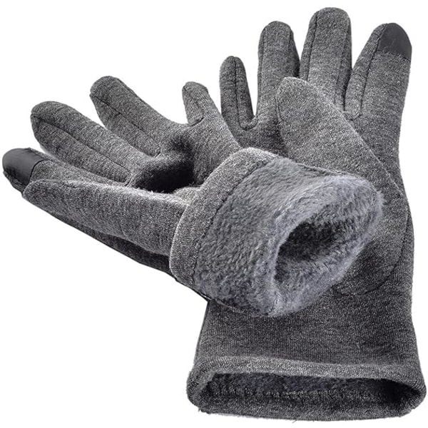 Vintervarma handskar, pekskärmstelefon Vindtät Tjock