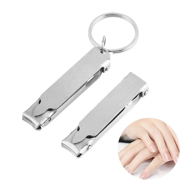 A stainless steel nail clipper wholesale nail clipper practical household