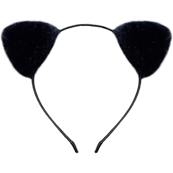 Kattøre Hodebånd, Alice Katt Hårbøyle Dyr Hodebånd Mote Hårbånd Egnet for Maskerade, Halloween