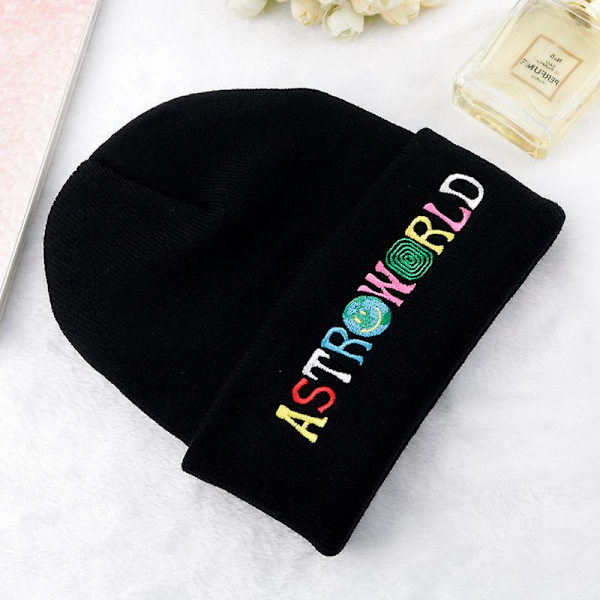 Travi$ Scott Neulohattu Uusi Astroworld Beanie-Korkki Astroworld S ASTROWORLD