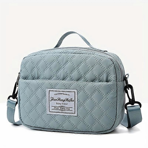 2 stk./sæt Rejsetaske med stor kapacitet, Sports Fitness Gym Yoga Taske, Weekendtaske og Kuffert Organizer Small Bag Blue