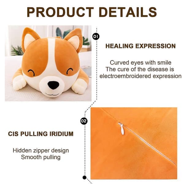 Corgi-pehmolelu, koiratyyny