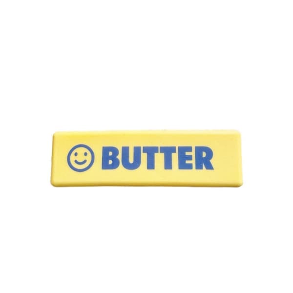 Smør Squishy Legetøj, Stor Super Blød Smørformet Langsomt Stigende Squishy, Klæbrigt Smør Klemmelegetøj (1 stk)