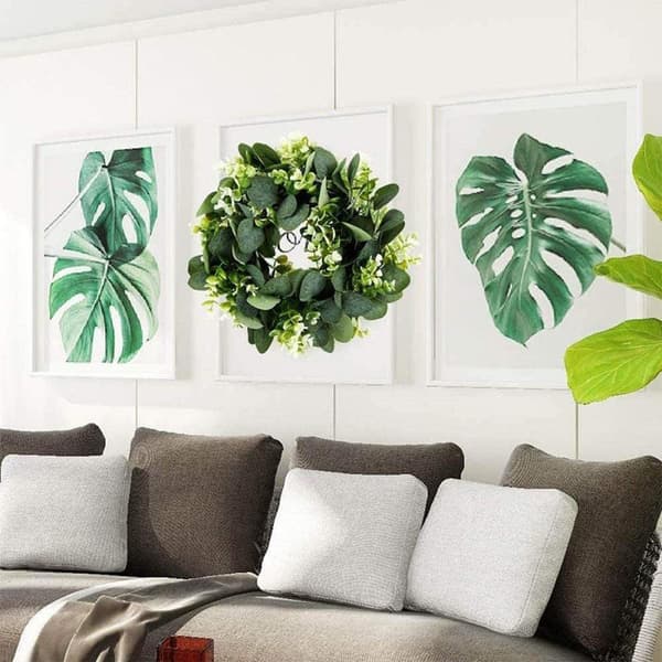 Kunstig Eucalyptus Krans 12\" Juledekorasjon