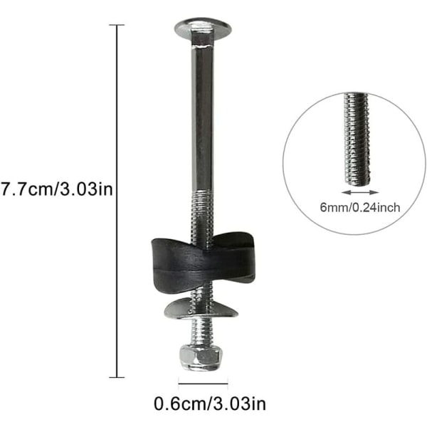 12-pak Trampoline Spacers med skruer for å sikre trampolinen - Reservedeler til trampoline