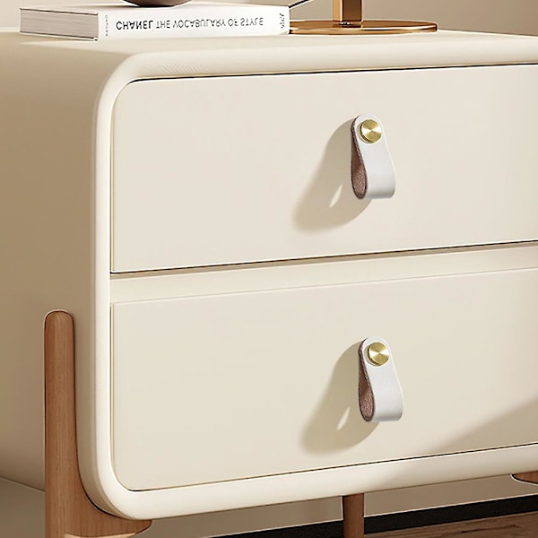 Hardware Lær Håndtak Robust Flerbruks Skaphåndtak For Soverom E2423 Khaki