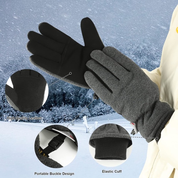 Vinter vindtætte termiske handsker