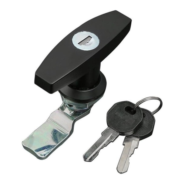 Lastbil T-handtag Lås Trailer Lås KROM Krom Chrome