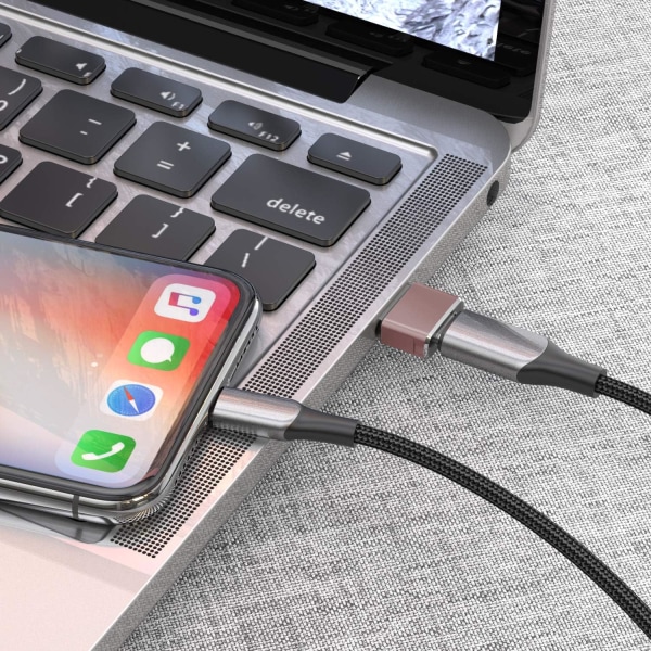 3-pack USB C-adapter, Typ C hona till USB A hane laddningskabelkonverter för Apple Watch Ultra iWatch Series 8 7 9, iPhone 11 13 14 16 Plus Max Pro
