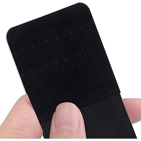 3-pack BH-förlängare för kvinnor 3 krokar 3 rader elastiska BH-förlängare elastiska BH-bandskrokar