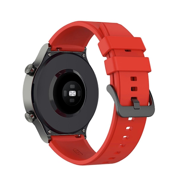22 mm:n pehme silikoninen säädettävä rannekekellohihna Huawei Watch GT2 Pro:lle White