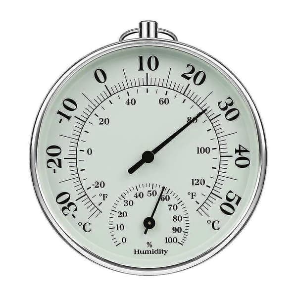 10 cm Indendørs Udendørs Termometer med Fugtighedstermometer
