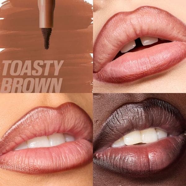 Huda-Beauty 12-timmars hållbart läppstift, läppglans och geléläppolja Cinnamon