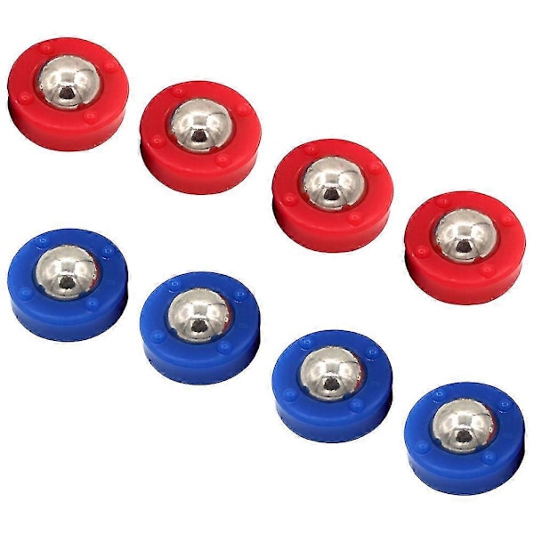 8 kpl Jalkapallotarvikkeita Rullaavat pallot Pöytäjalkapallo Rullaavat pallot Shuffleboard Curling-tarvikkeet Shuffleboard Curling-varusteet