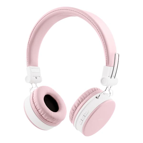 BT200 Foldbart on-ear BT headset, 3,5 mm, pink