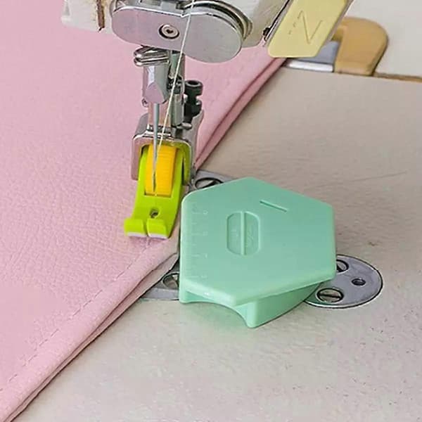 Magnetisk Sömsguide för Symaskin, Polygonal Sömsguide Fållvikare Green