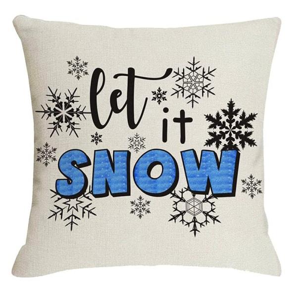 Juleputetrekk 17.7x17.8 Gaveeske Snow Much Fun Santa Ch