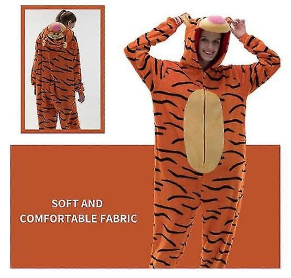 Cosusket Åtsittande Unisex Pyjamas Tigger 105cm