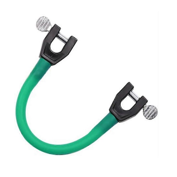 2 stk. Ski Tip Connector Kontrolkile Ski Træningshjælp Snowboard Connector Dark Green