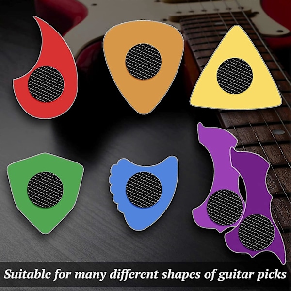 30-pack Gitarrplock Grepp, Halksäkra, Självhäftande, För Gitarr, Bas, Ukulele, Mandolin (förhindrar trassel)