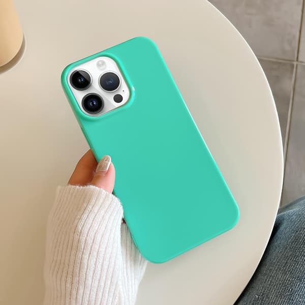 Stöttåligt TPU-skal i solid färg för iPhone 14 Pro Max Pro