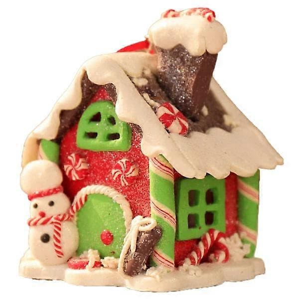 Julelandskabsby huse, LED-belyst jul