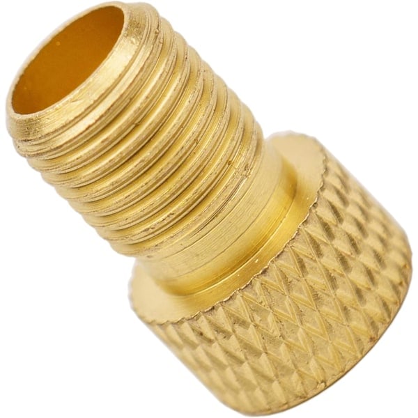 Sykkelventil adapter, 3 stk, DV/SV til AV, adaptere for Dunlop & Presta ventiler, for å pumpe opp dekk på biler og sykler