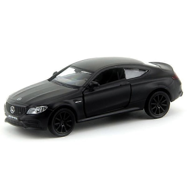 1:36 Mittakaavan Valmistettu Auton Malli, Luvanvaraiset Mallit, Tumman Musta Sarja, Hieno Laatu, Keräilyyn Sopiva, Pieni Auto, 12,5 cm, Tasku Leikki, Pojille 999M-AMG C63
